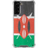 Kenya Flag Distressed Galaxy S21 Plus 5G Clear Case